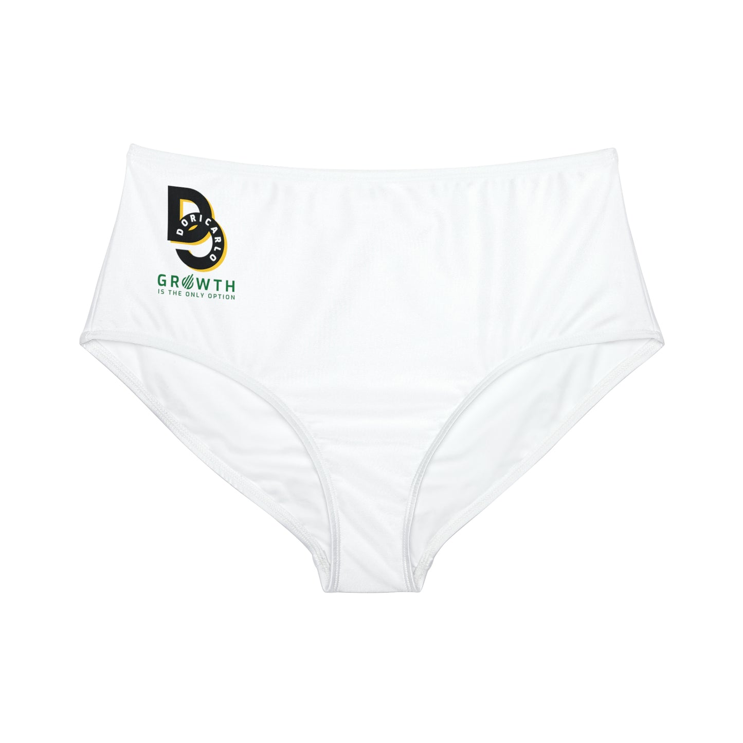 High-Waist Hipster Bikini Bottom (AOP)