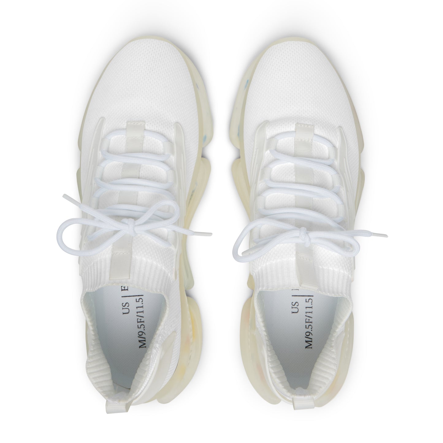 Red White blue icon Men's Mesh Sneakers