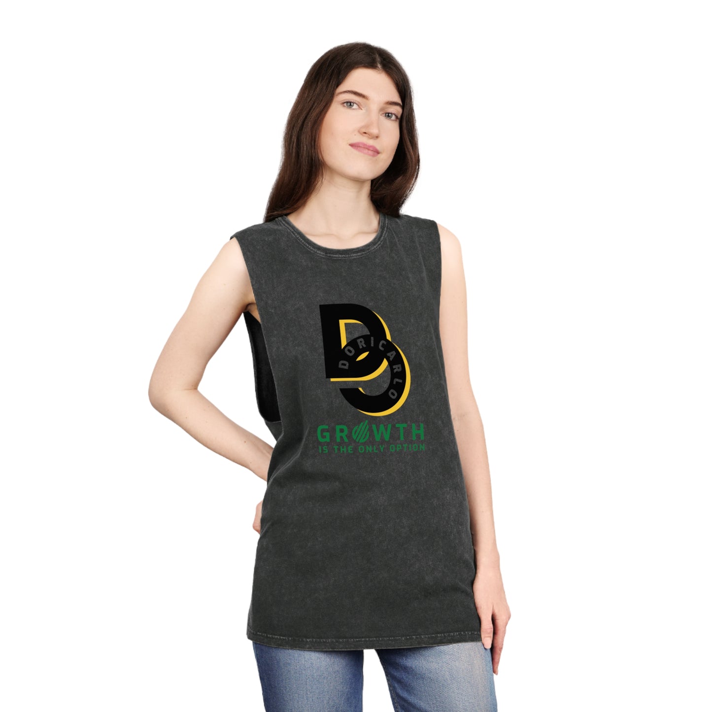 Dori Unisex Stonewash Tank Top