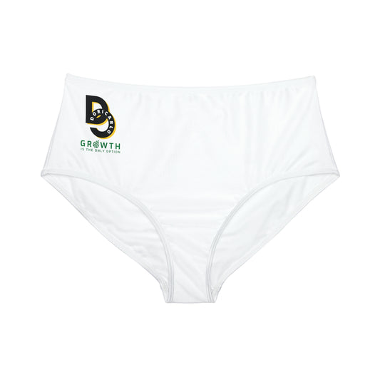 High-Waist Hipster Bikini Bottom (AOP)