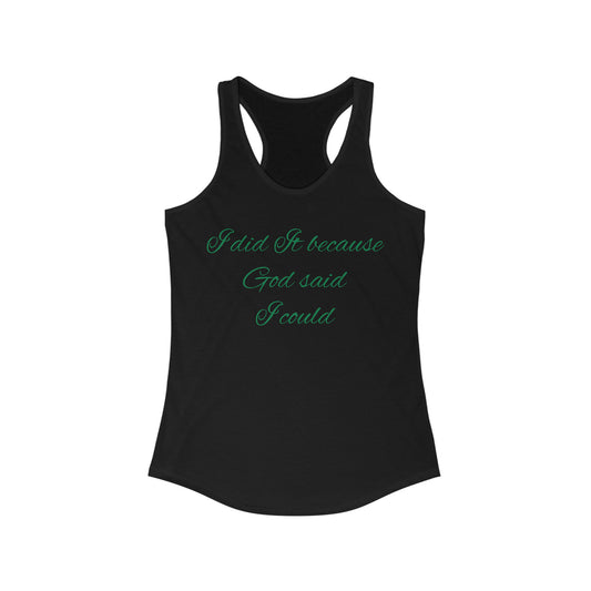 Growth Women's Ideal Racerback Tank