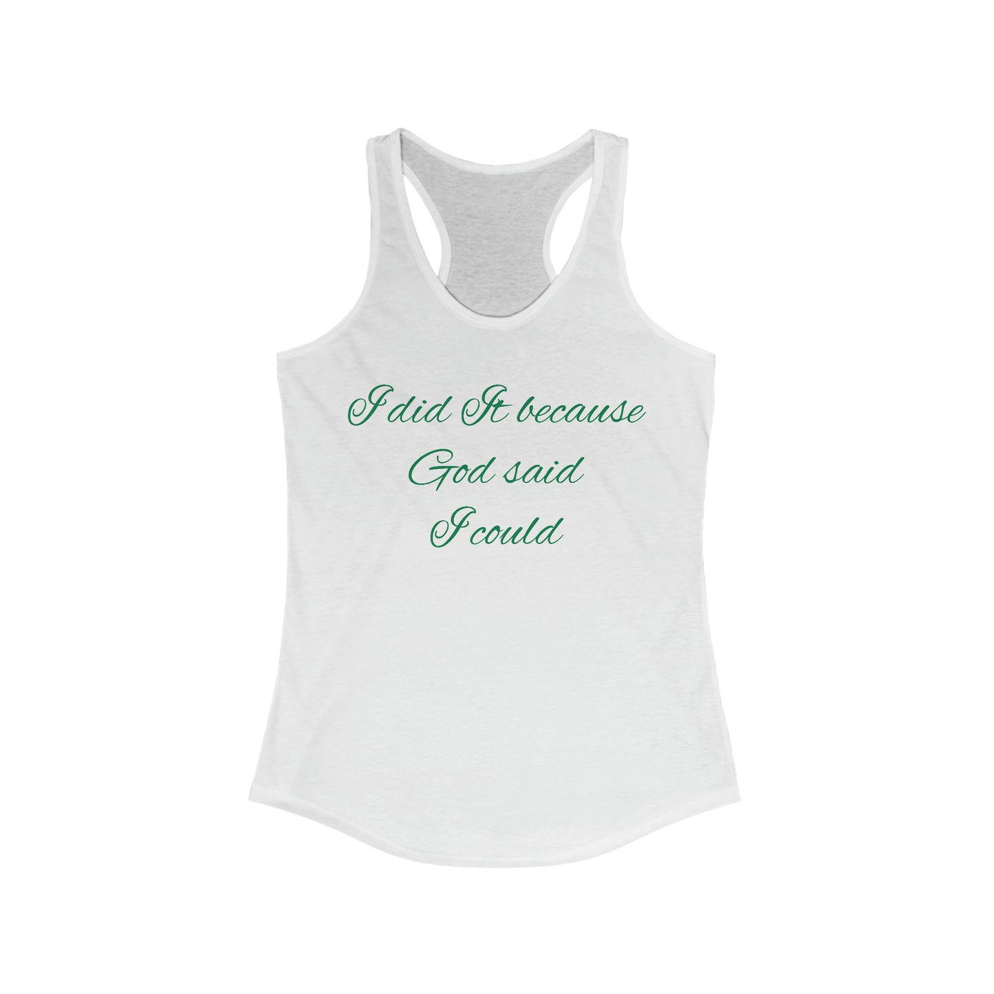 Growth Women's Ideal Racerback Tank